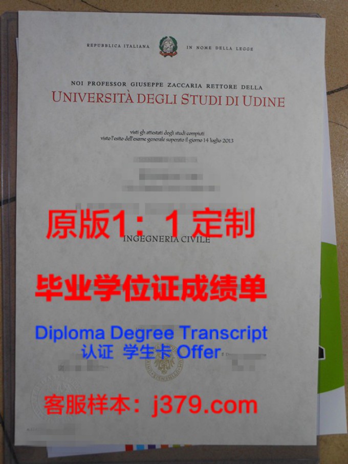 意大利大学毕业证书